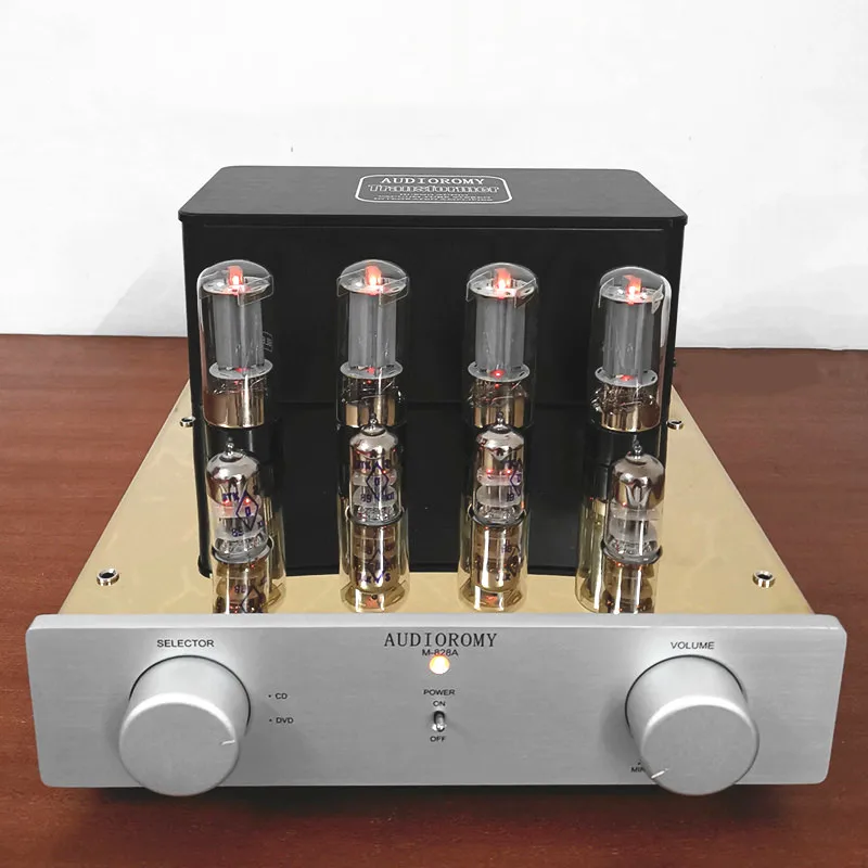 NEWest 30W *2 6L6 push-pull electronic tube power amplifier Biliary fever HiFi power amplifier, 6L6*4, 6N3*4, 20HZ-30KHZ