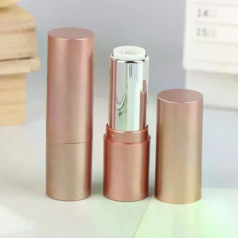 3.5 مللي أنبوب أحمر الشفاه القابل لإعادة الملء مع غطاء ماتي روز حاوية بلسم الشفاه فارغة DIY بها بنفسك مستحضرات التجميل مرهم الحاويات زجاجة السفر