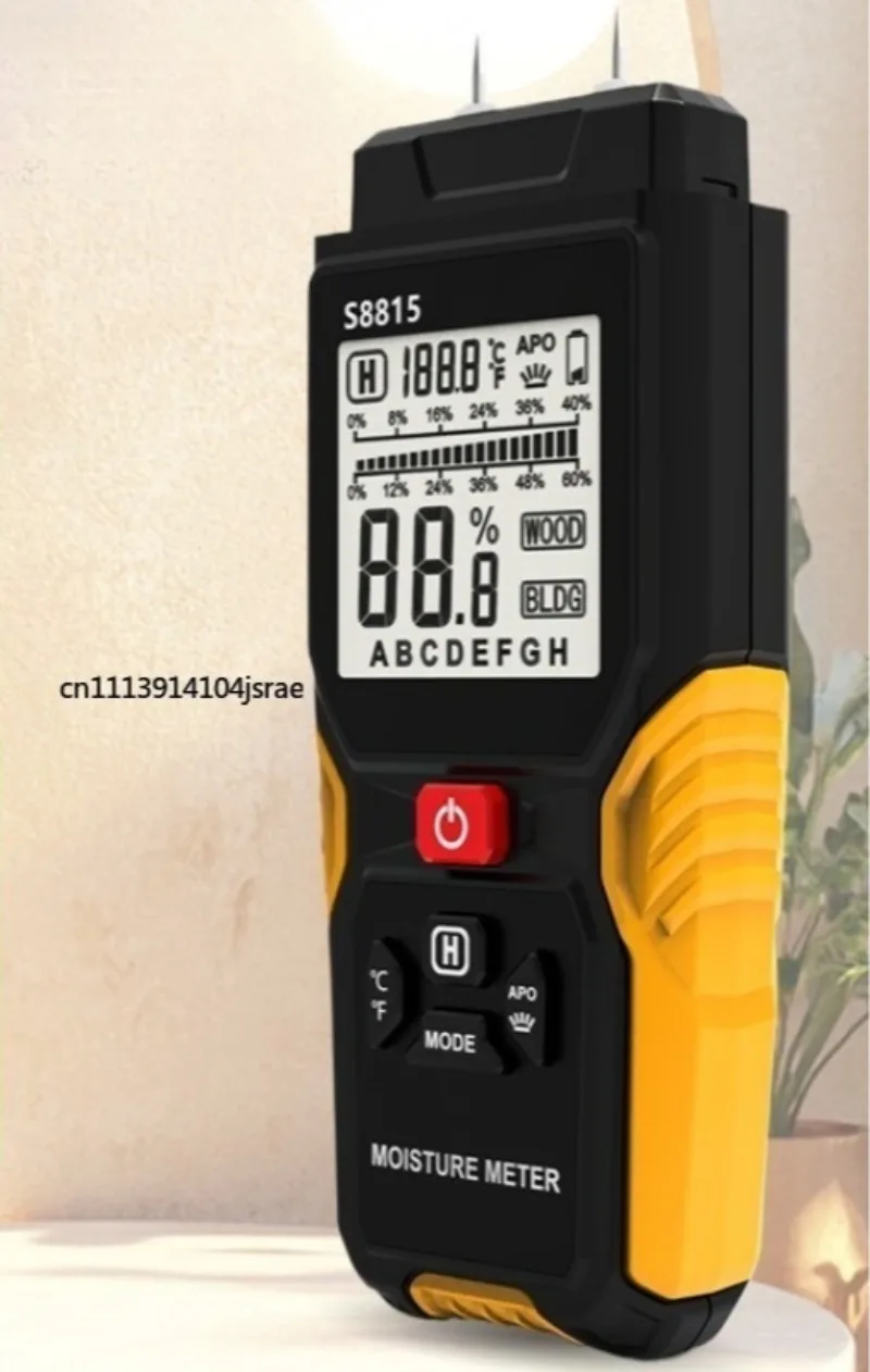 For High Precision Wood Moisture Tester Building Material Water Content Humidity Detector Measuring Instrument