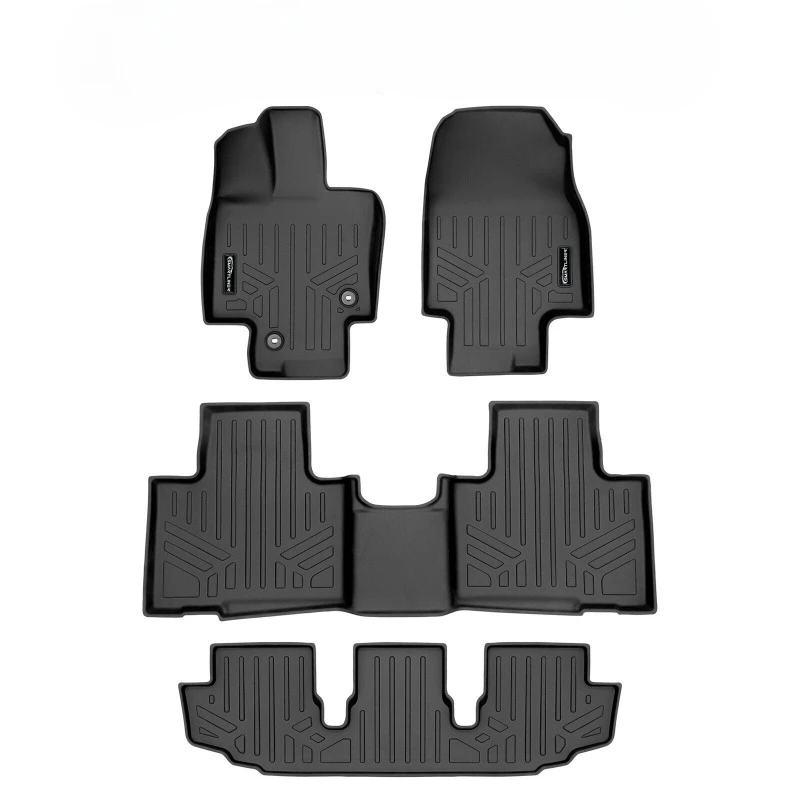 

Custom Fit Floor Mats 3 Row Liner Set for 2020 2021 2022 2023 2024 Toyota Highlander United States