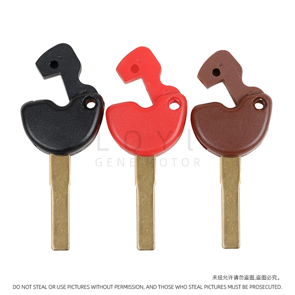 3 قطعة مفتاح فارغ للدراجات النارية استبدال مفاتيح غير مقطوعة لفيسبا بياجيو 3VTE GTV GTS 125 250 300 795 جيليرا نيكسس 500 MP3 250 بيفرلي 350 #2