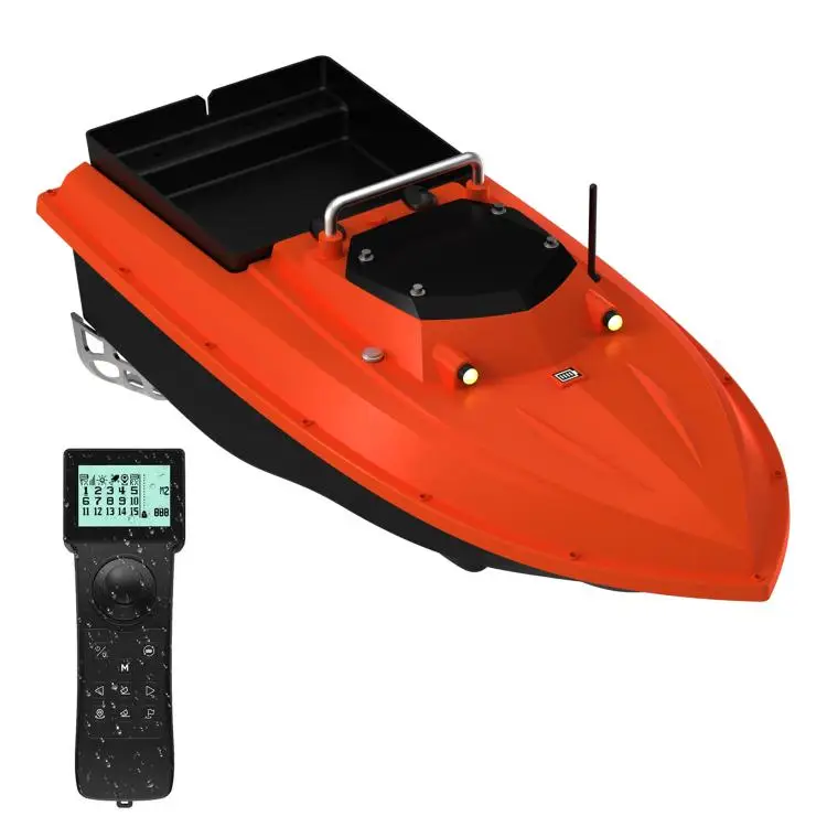 

Wholesale D80B GPS High Power Smart Remote Control Fishing Bait Boat Trawling 3KG Load Waterproof Long Distance Night Fishing