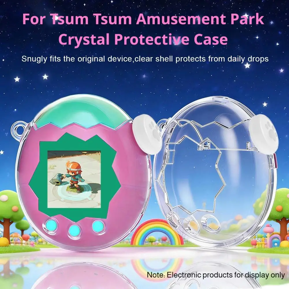 For Tamagotchi Paradise Electronic Pets Game Protective Cover With Soft Durable Decorative Cover Knob Cover Shell