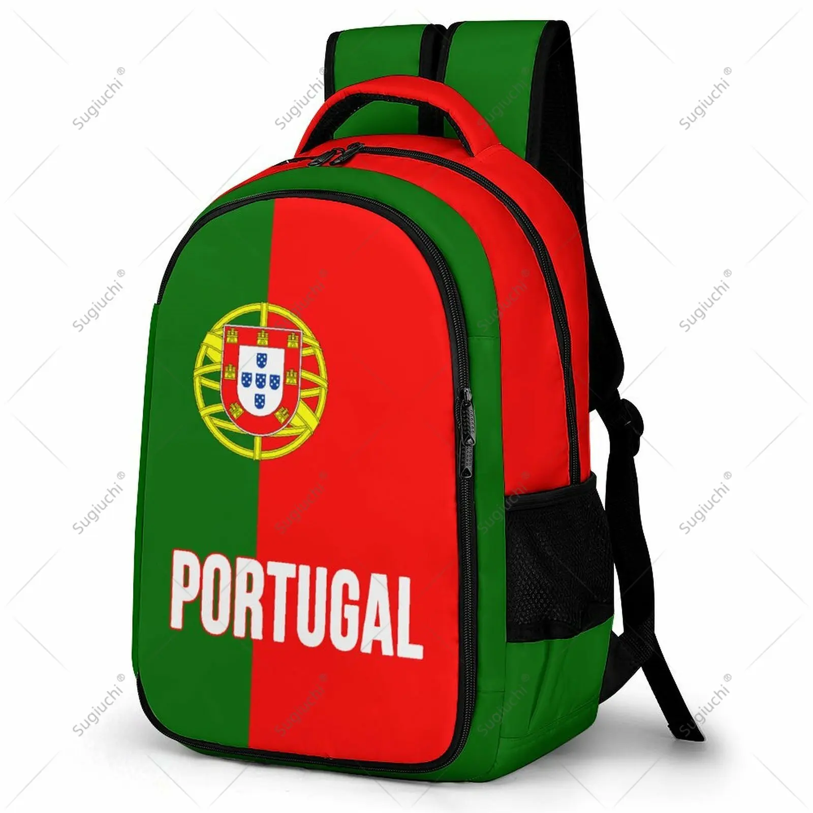 Backpack Portugal Flag Student Schoolbag Smart Business Travel Leisure Backpack Laptop Back Pack Office Work Bag