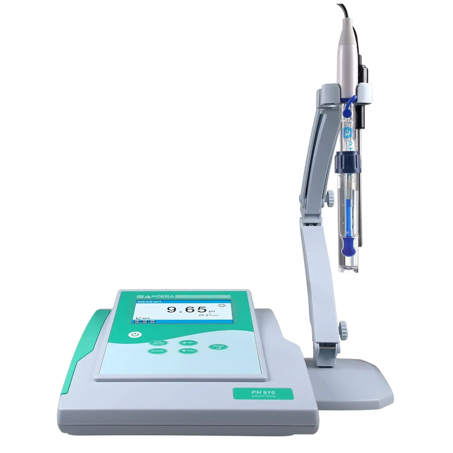 Apera Instruments PH910 Benchtop Lab pH Meter Kit with LabSen 211 Refillable Glass pH Electrode China