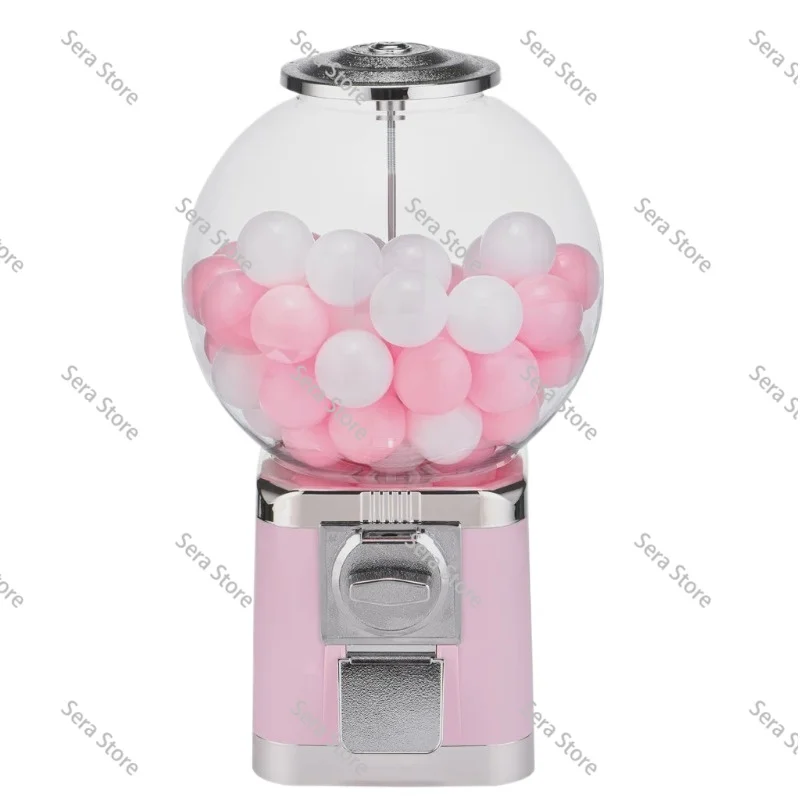 25 Inch Gacha Capsule Toy Machine, Manual Lottery Prize Dispenser for Carnival, Birthday Party, Arcade Game Room Events