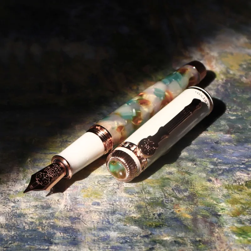 Korean High End Stationery Dominant Industry Keyno Fountain Pen No.001 Quiet High Beauty Calligraphy Practice Gift Writing Tool