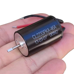 CL2233 Mini 22mm * 33mm grande motore Coreless rotore a 5 poli grande coppia DC 24V 36V 48V 9500RPM forte Micro motore magnetico a tazza cava