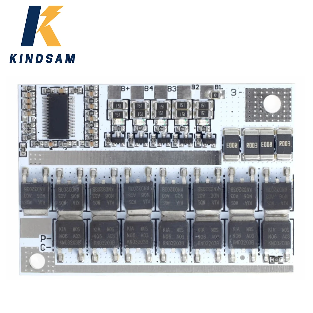 3S 4S 5S Bms 12v 16.8V 21V 3.7V 100A Li-ion Lmo Ternary Lithium Battery Protection Circuit Board Li-polymer Balance Charging