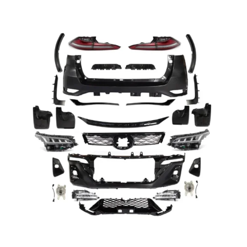 fortuner body kits facelift upgrade fortuner legender 2021 2022 car body kit for fortuner 2015 +