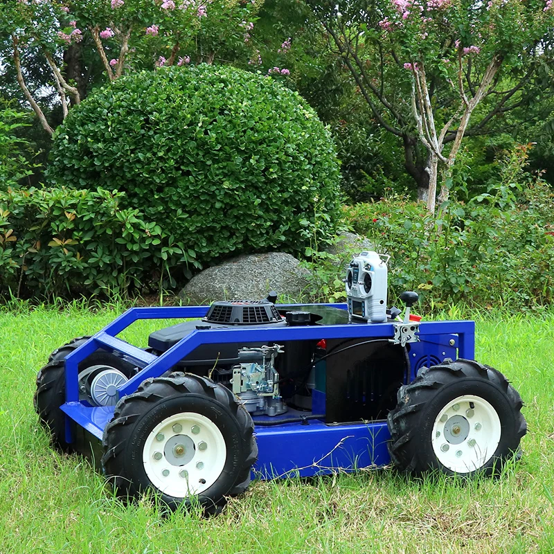 تخصيص جديد ذكي صفر جزازة العشب مع بدءا عن بعد في الحديقة التحكم عن بعد قاطع العشب