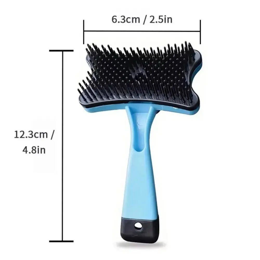 1pc Pet Comb, Plastic Cleaning Anti-static Massage Comb, Loose Pet Hair Comb, Pet Supplies, Pet Grooming Products