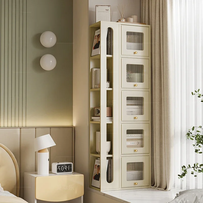 Bay window storage cabinets, corner windowsills, bookshelves, small bookcases, balcony cabinets, storage cabinets, sunscreen