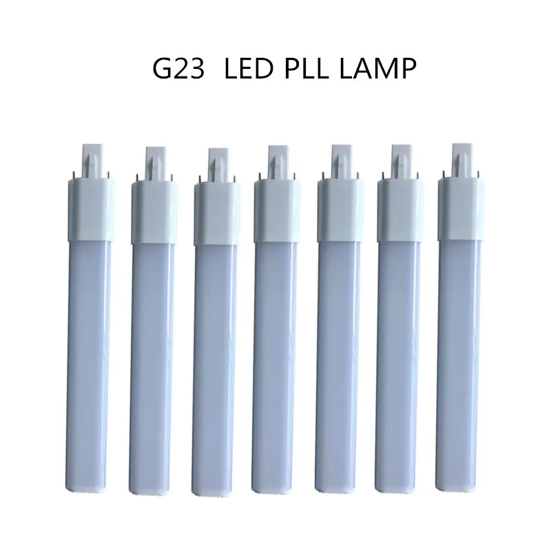 G23 LED PL LED lamp G23 110V 220V  6W 8W 12W G23 LED Light Brightness G23 PLug Led Bulb Compact LED CFL Light G23 2pin LED Tube