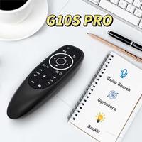 G10S 2.4G Wireless Air Mouse G10SPRO Voice Remote Control Gyroscope IR Learning G10SPRO BT For  X88 PRO X96 MAX Android TV Box