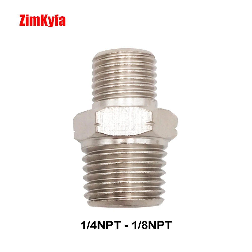 Air Fitting Hose Pipe Hex Nipple Fitting 1/4\