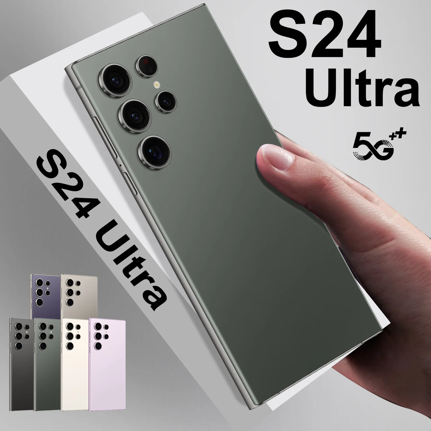 2024 Brand New S24 Ultra Phone 6.8 Inch 1TB 4G 5G Smartphones Have Logo And Original Packing Clone Version For Samsung S24 Ultra