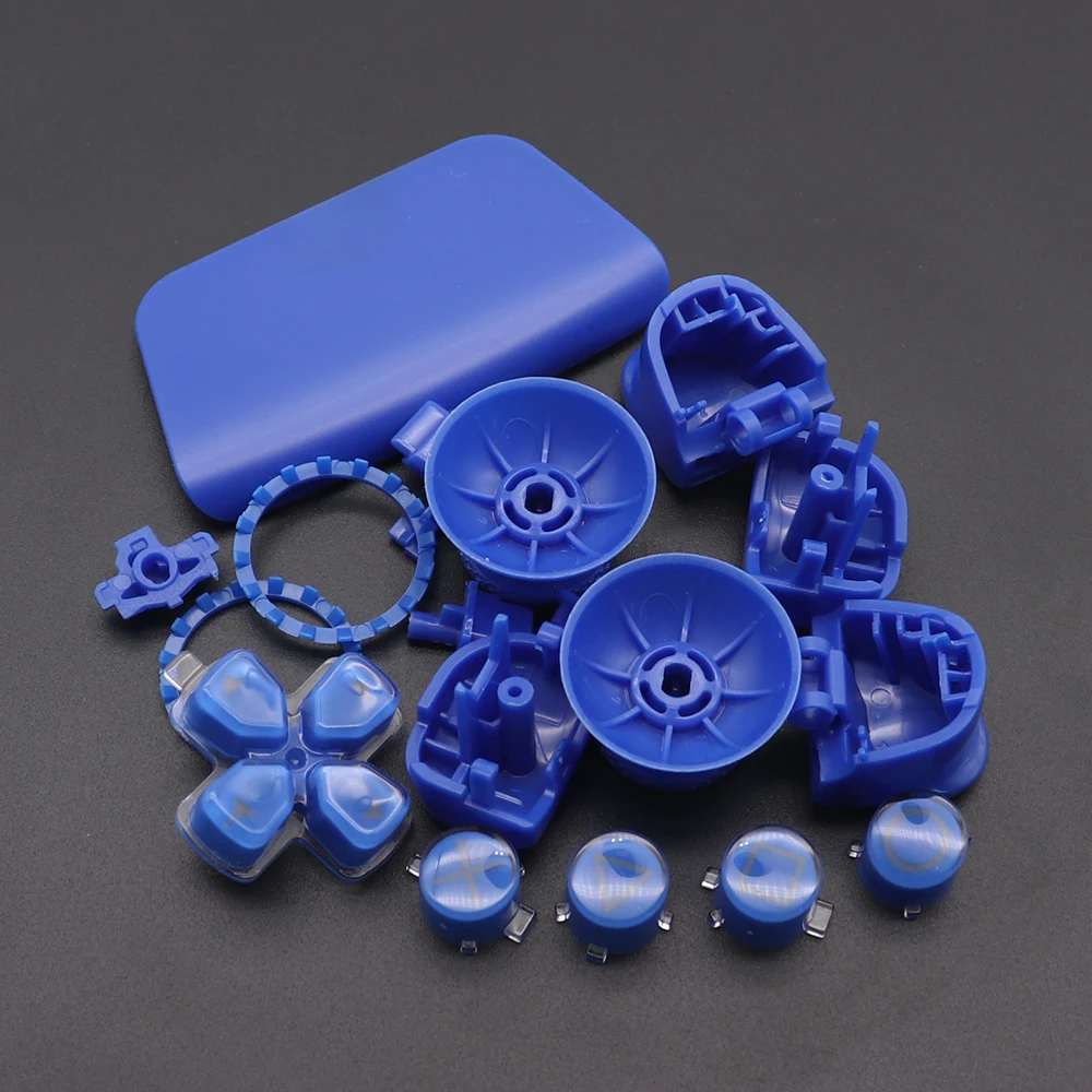 1 مجموعة ل PS5V3 3.0 تحكم L1 R1 L2 R2 استبدال عصا التحكم مجموعة غطاء PS5-BDM 030 واضح اللون زر PS5 V3.0 مجموعة صغيرة