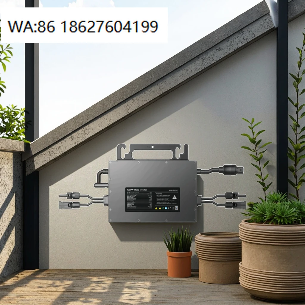 

800W 230V 50/60Hz Three Phase Grid Tie Micro Inverter WiFi Waterproof On-Grid Solar System