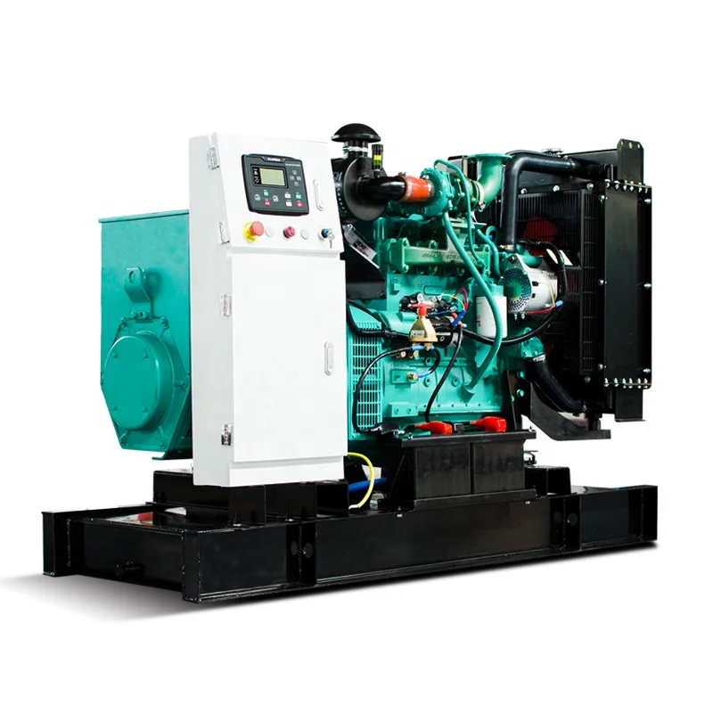 AC single phase silent    power generators 35kw with Cummins silenced genset 35kva prices