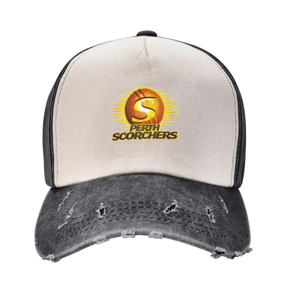 Cricket sticker of Perth Scorchers Baseball Cap cute Beach Outing Golf Cap Woman Men's