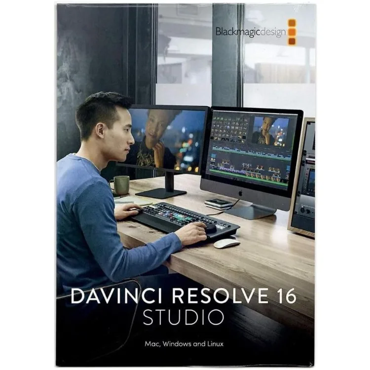 Комплект Editor Davinci Resolve Speed с студии Davinci Resolve 17 (карта активации) (2 предмета)