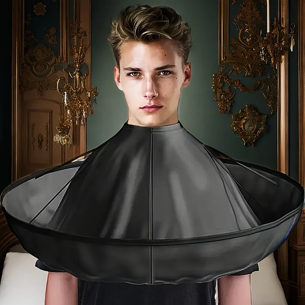 Professional Salon-Quality Haircut Cape - Non-Stick, Waterproof & Adjustable Neck Duster for Stylists and Barbers