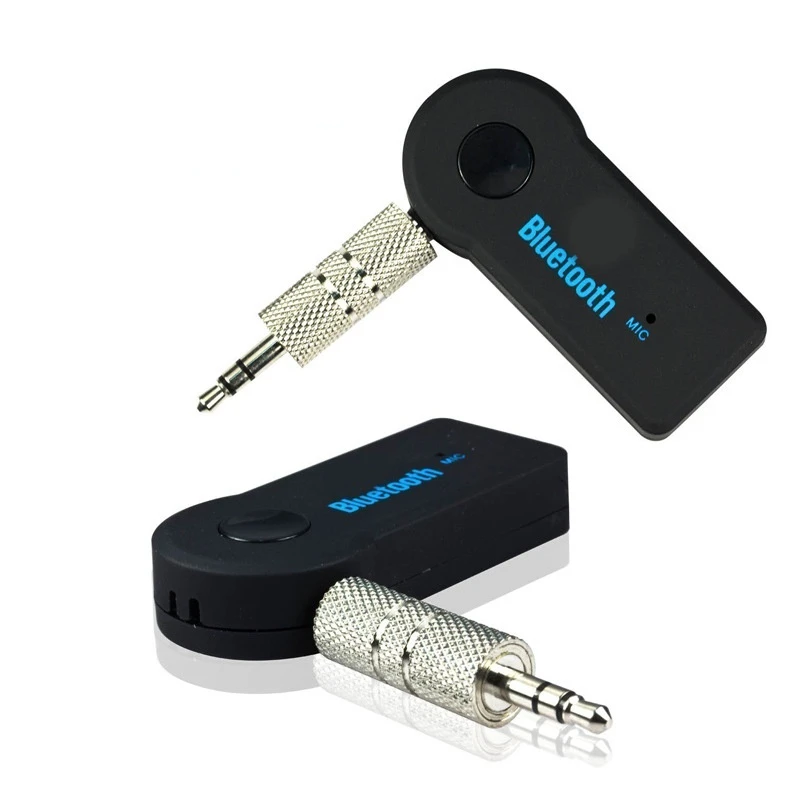 Trasmettitore ricevitore Wireless Bluetooth 5.0 2 pezzi adattatore 2 in 1 Jack da 3.5mm per Car Music Audio Aux A2dp ricevitore per cuffie