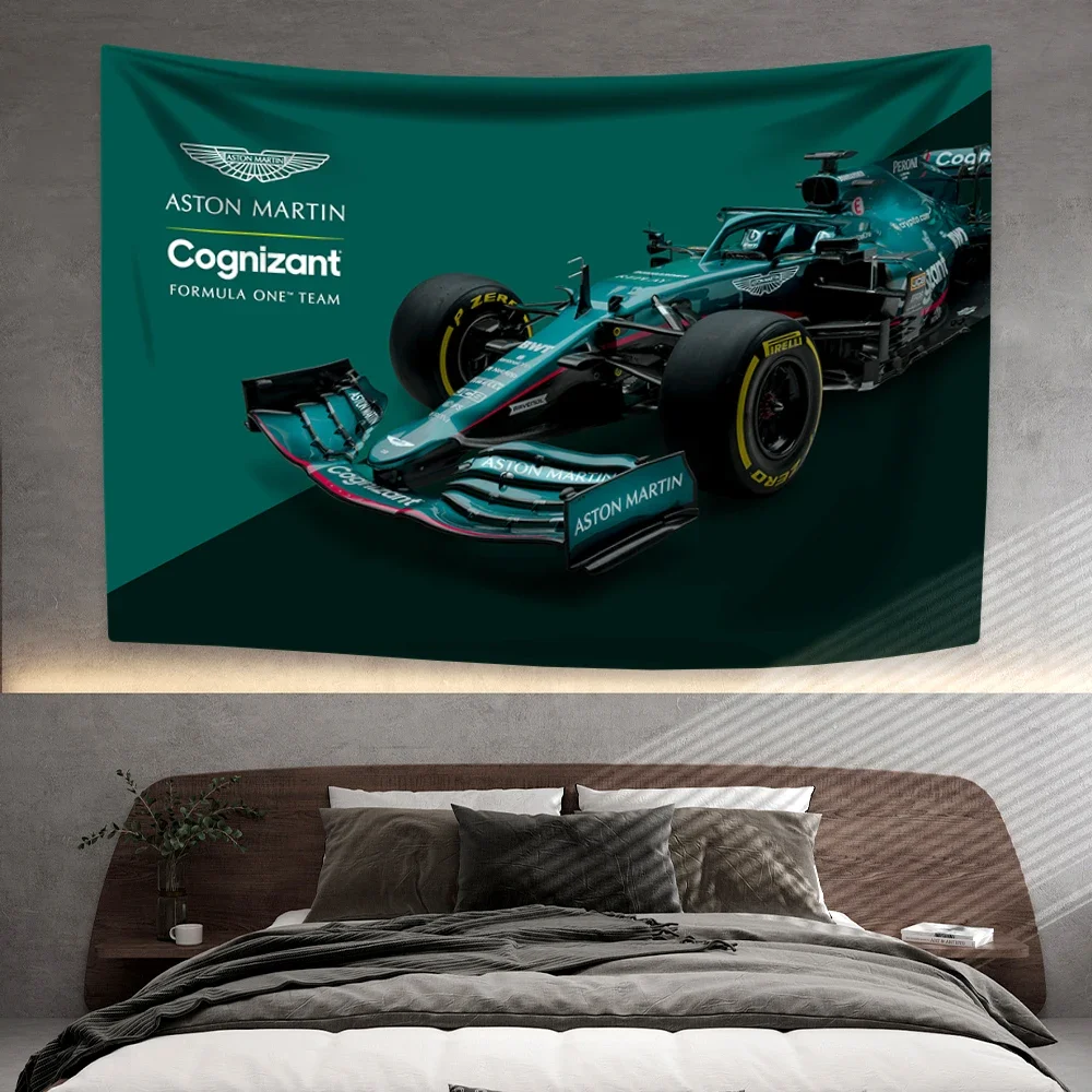Classic Racing Car Tapestry Astons Martins Home Decor Tapiz Wall Hanging Bedroom Dorm Background Cloth Outdoor Banner