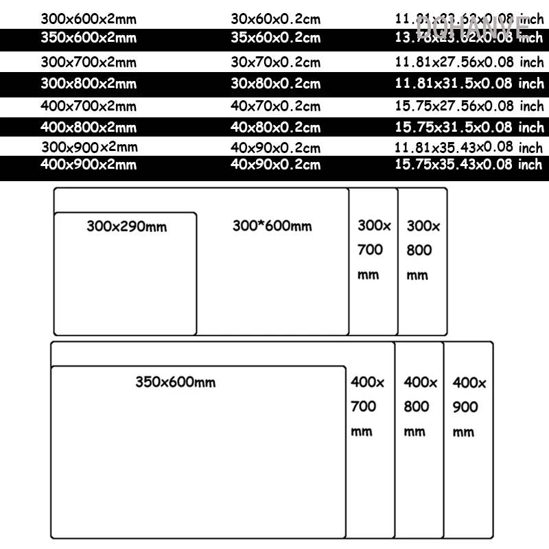 لوحة ماوس مخصصة مطبوعة يمكنك صنعها بنفسك بساط لعب كبير للألعاب مخصص مقاس XXL لوحة ماوس للمكتب بشعار OEM خصومات كبيرة حصيرة مكتبية