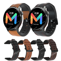 20/22mm Sport Bracelet For Mibro Watch Lite 2 Strap Silicone Leather Watchband For Mibro Lite/Color/Air/C2/X1/A1 Accessories