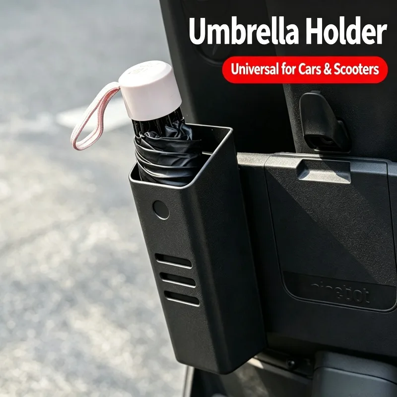 Portable Car Umbrella Holder Punch-free Installation Umbrella Storage Box Universal For Automobile Electric Motorcycle Indoor