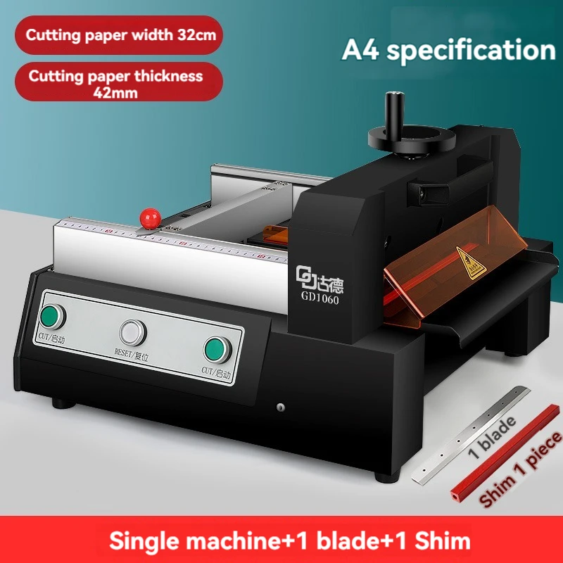 

Desktop Electric CNC A4 Paper Cutting Machine CNC Guillotine Trimmer Automatic Cutter Paper Cutter Of Document And Book Cutter