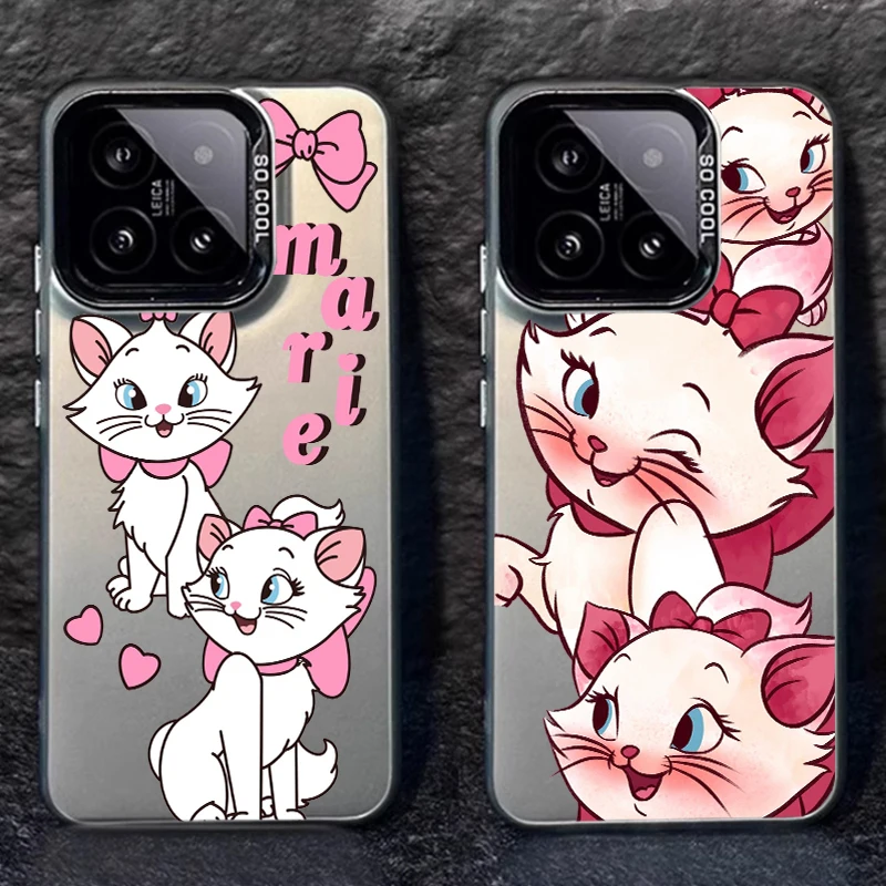 

The Aristocats Art For Xiaomi Mi 11 12T 13T Poco F4 F3 X3 X5 C51 C50 M3 M5S Pro Lite 5G Colorful Silver Cover Phone Case