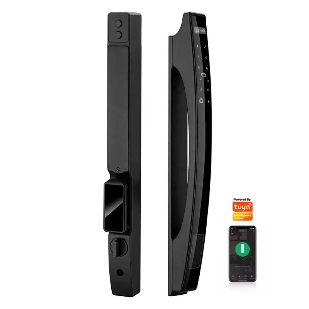 WiFi Digital Biometric Fingerprint Keyless Door Lock OEM Electronic Lock Cylinder with Camera for Security