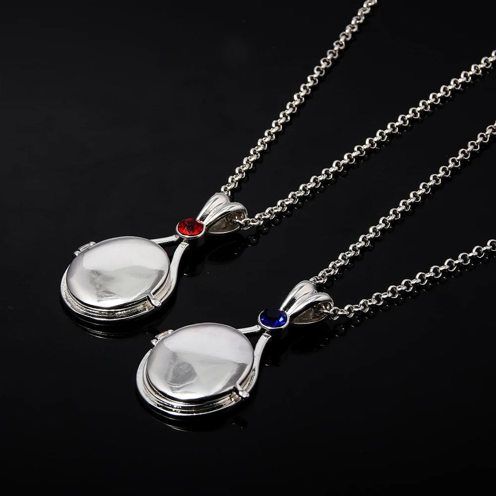 TV Show H2O Just Add Water Cosplay Necklace Mermaid Locket Pendant Necklace for Women Men Choker Jewelry Gift