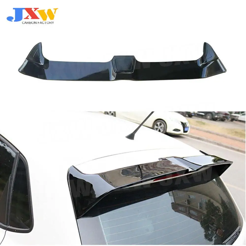 

ABS Carbon Look Rear Roof Spoiler for Volkswagen VW Polo 2010-2016 Windshield Wings Car Styling