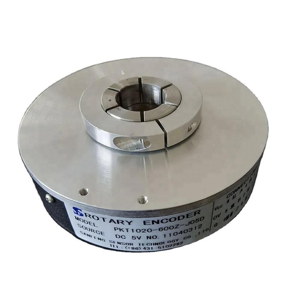 

2026 PKT Optical Switch 100mm/20mm/1024 Pulse Hollow Shaft Elevator Rotary Encoder SF Push Pull Output