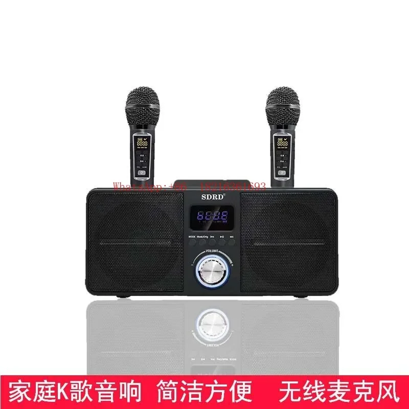 182Store    Home Ktv Wireless Microphone Tv Projector K Song Home Integrated Bluetooth Speaker