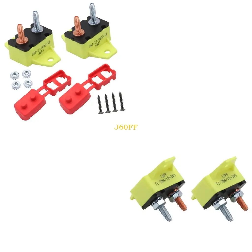 J60F Автозадавитель сброса перегрузчиков 20A с фиксированным монтажным крылом