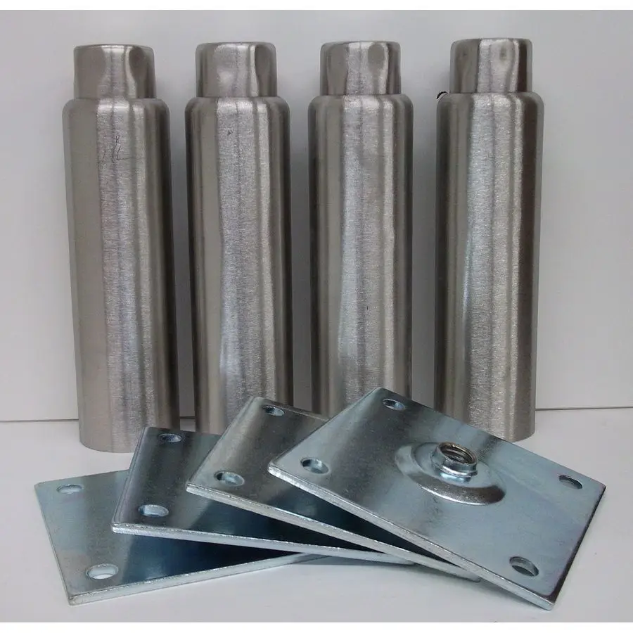 

Hardware NSF A485048C 6 Stainless Steel Adjustable Leg Set of 4 Legs