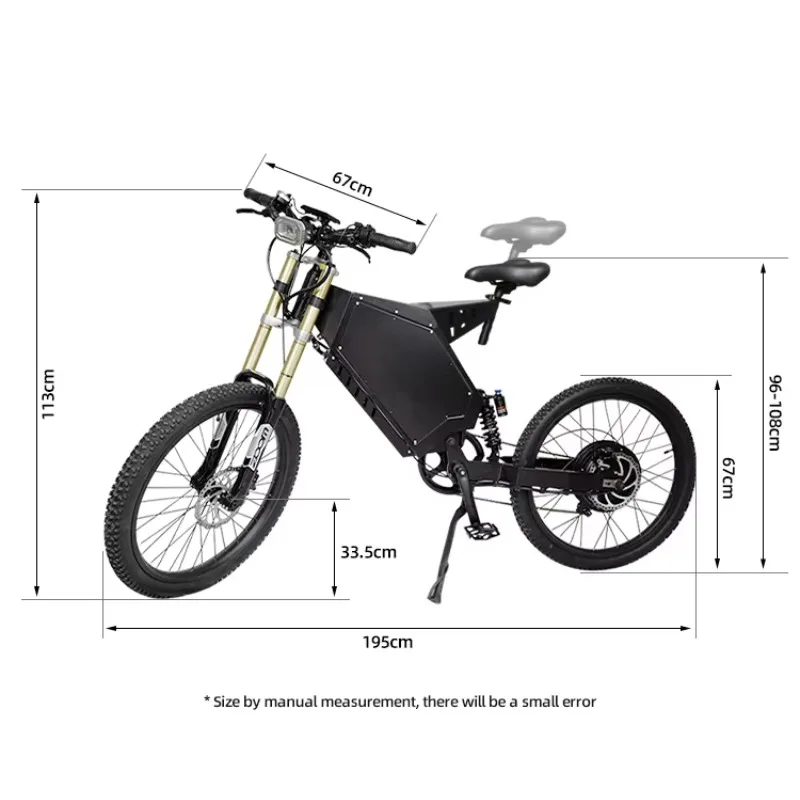 Modification Black Friday Sale 72v5000w 21inch 19inch Off-road Ebike Cheap Price Electric Hybrid Bike with lithium ion batteries
