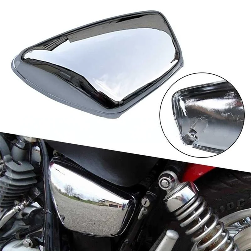 جيدا ل Xv700 750 1000 دراجة نارية استبدال البطارية هدية الجانب غطاء اليسار الغطاء الواقي 1984-2022 #3