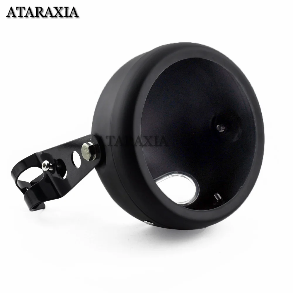 غطاء مصباح أمامي للدراجة النارية ، حامل قوس لهارلي ، هيكل مصباح أمامي ، تركيب جانبي ، 28-36 ، دلو 5: 50: 50 #3