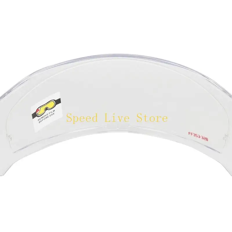 

547C Противотуманная пленка для козырька шлема для FF353/FF328/FF390/FF800, универсальная прозрачная нашивка