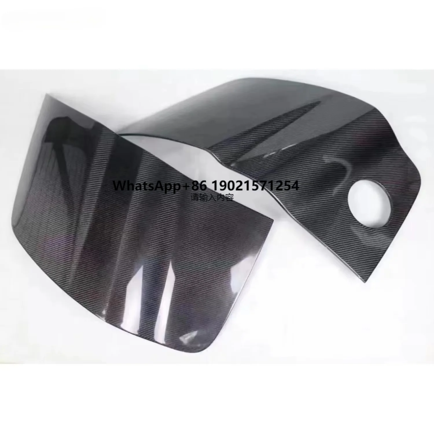

Top Selling Car Door Rear Decorative Panel Suitable for R8 Coupe Carbon Fiber Side Decorative Cover From 08-12