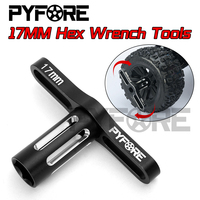 Metal 17MM HEX Wheel Nuts Sleeve Tools For 1/6 1/8 1/10 RC Model Cars Off-Road Monster Truck Crawler Tools Accessories