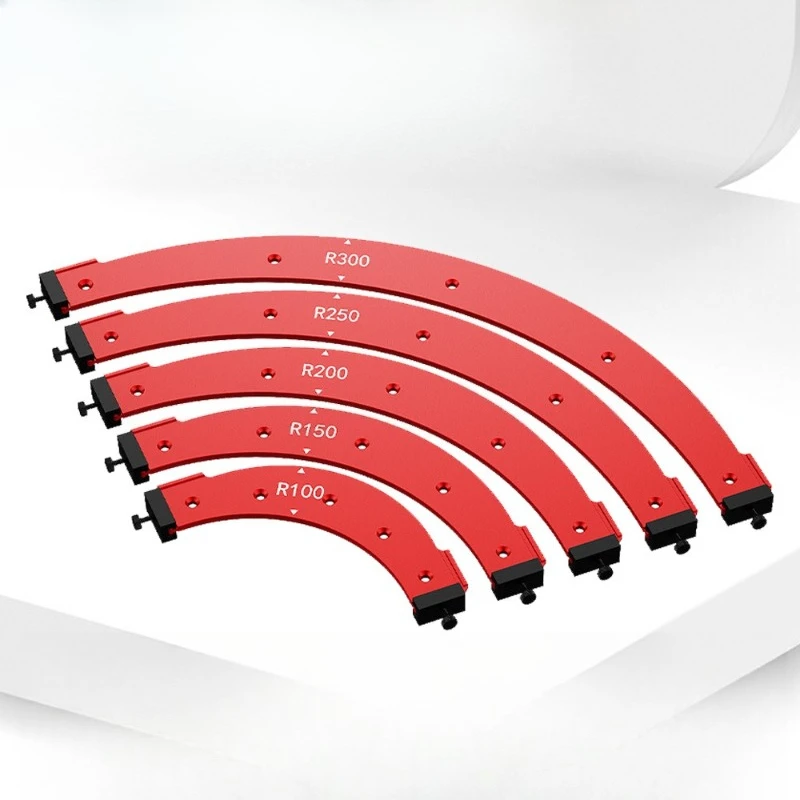 

Large arc template for inner and outer corners, wardrobe corner trimming machine, arc chamfering auxiliary trimming tool