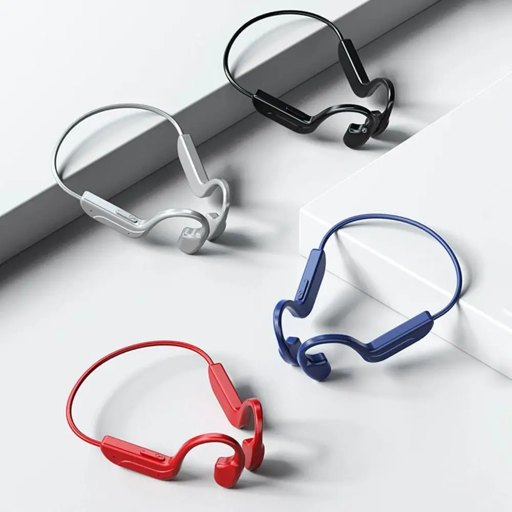 Noise Reduction Wireless Headphones Bluetooth 5.0 Bone-Conduction Earphone IPX5 Waterproof Noise Reduction Sports Headset