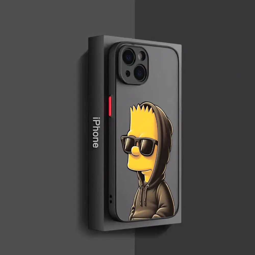 حافظة لهاتف آيفون 14 11 12 13 Mini Pro Max 8 7 Plus X XR XS MAX غطاء غير لامع شفاف #3